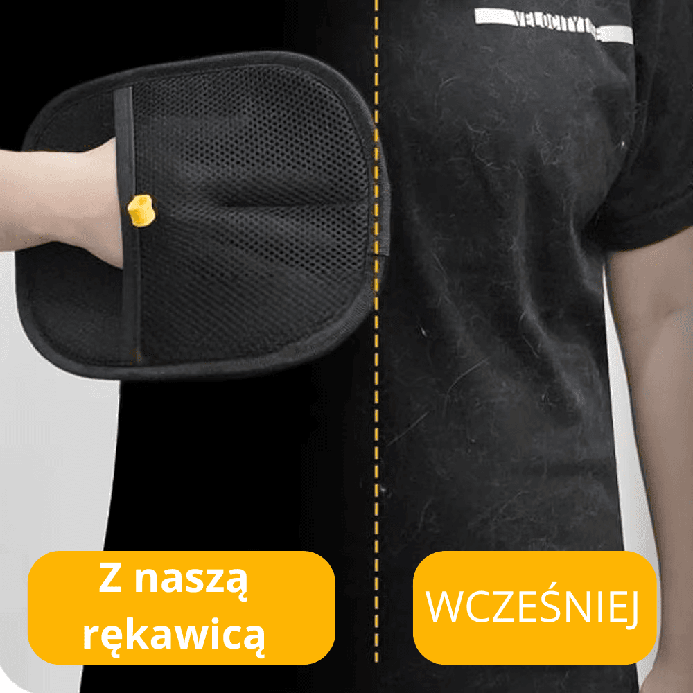Antystatyczna Rękawica do Usuwania Sierści 🐾